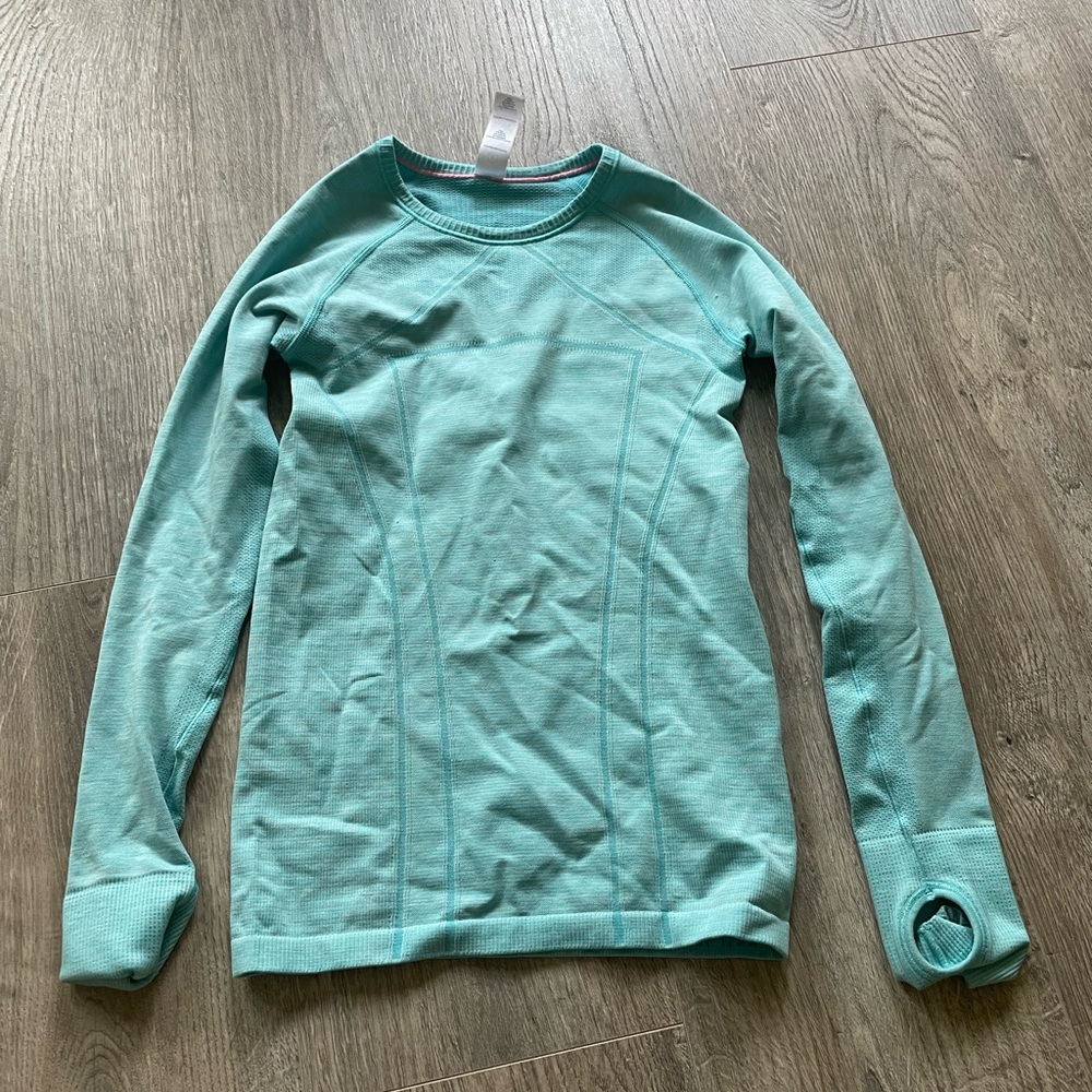 Girls ivivva teal long sleeve